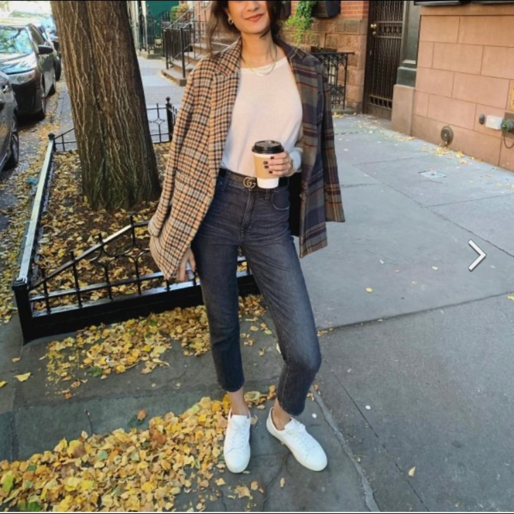 Madewell perfect vintage crop Jean